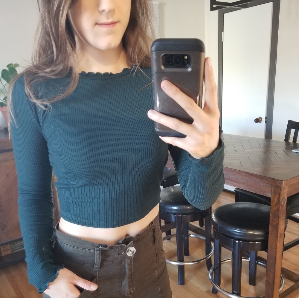 4 for $20 ~ Long sleeved Shirt (Forest Green)
